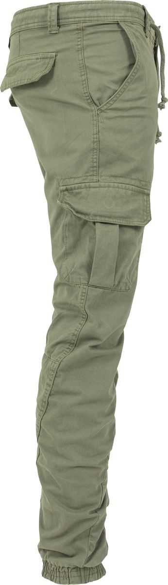 Παντελόνι Cargo Jogging Tb1268-00176 Urban Classics Olive ανδρικά Παντελόνια Simple Wear