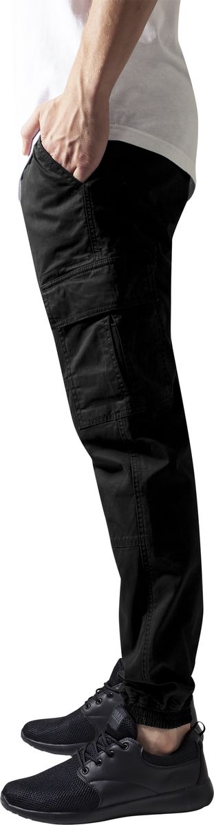 Ανδρικό Παντελόνι Cargo Tb1435 Urban Classics Μαύρο Black ανδρικά Παντελόνια Simple Wear