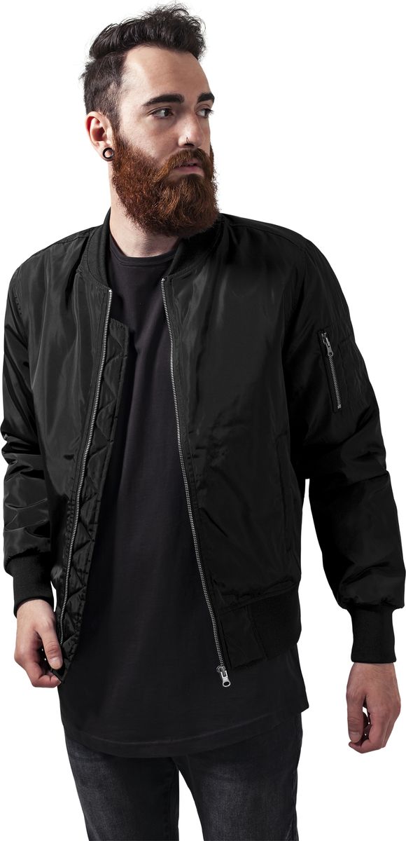 Ανδρικό Μπουφάν Bomber TB1446 Urban Classics Black/Black blk/blk