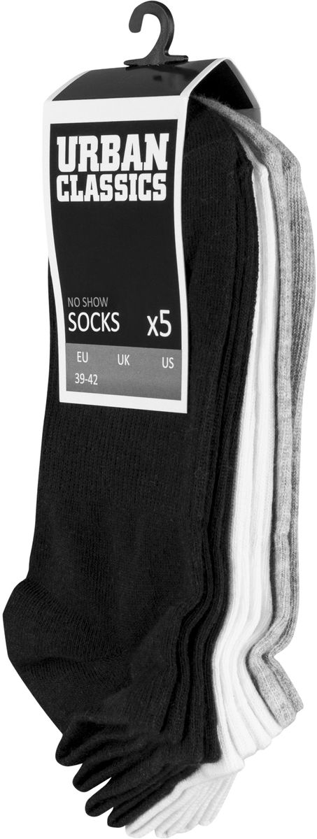 Κάλτσες 5-Pack TB1470-00514 Urban Classics Black/White/Grey Blk/Wht/Gry
