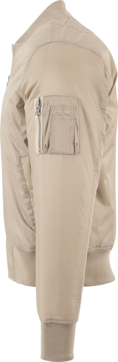 Ανδρικό Μπουφάν Bomber Tb861 Urban Classics Burgundy Beige Outlet ανδρικά Simple Wear