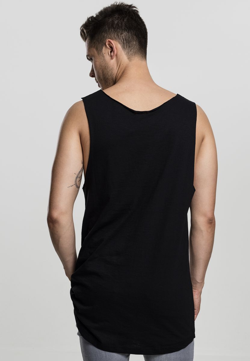 Ανδρικό Αμάνικο T-Shirt Tb964 Urban Classics Black ανδρικά Basic T-Shirts Simple Wear Μπλουζάκια κοντομάνικα