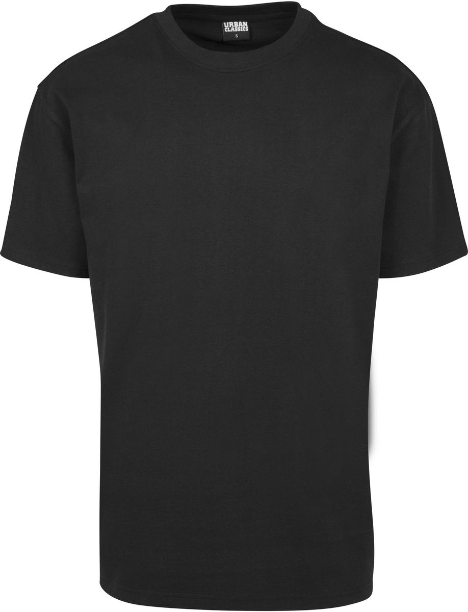 Oversized T-Shirt Tb1778 Urban Classics Heavy Cotton Black Outlet ανδρικά Simple Wear Μπλουζάκια κοντομάνικα