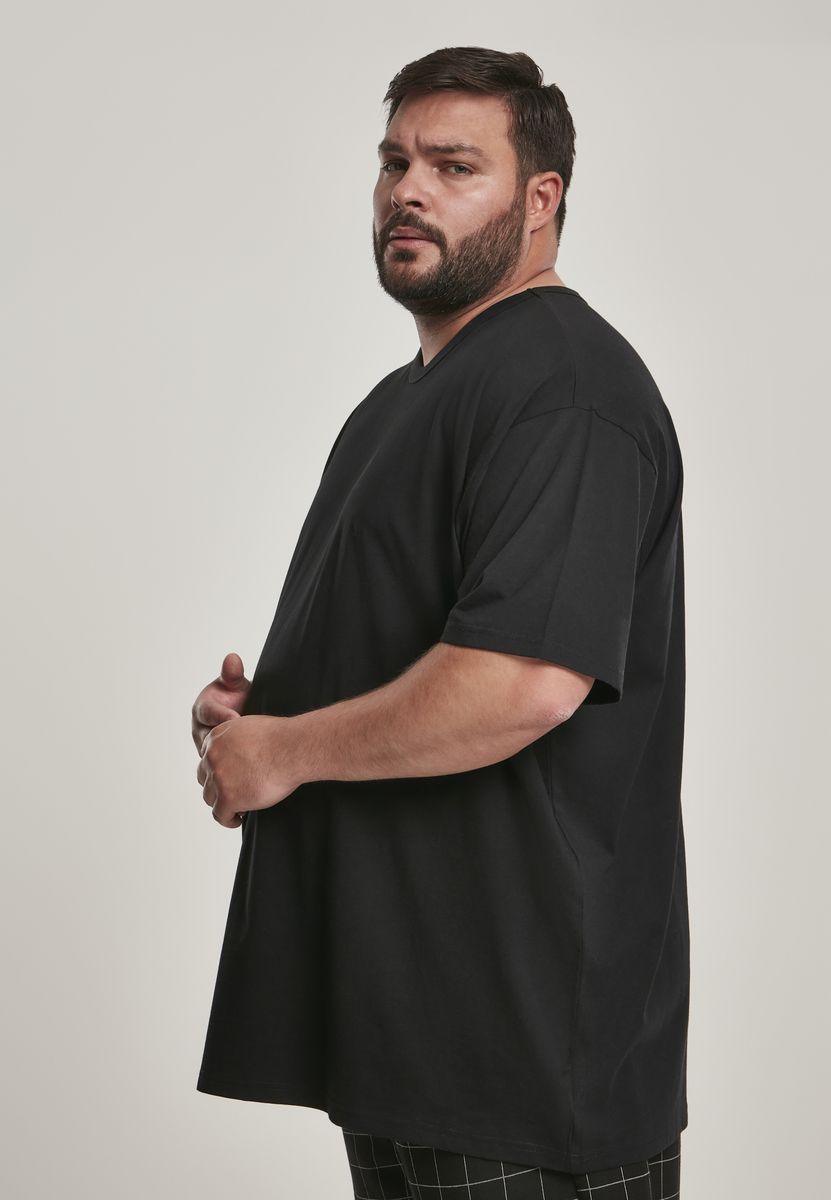 Ανδρικό T-Shirt Organic Basic Tb3085 Urban Classics Black ανδρικά T-Shirts Simple Wear Μπλουζάκια κοντομάνικα