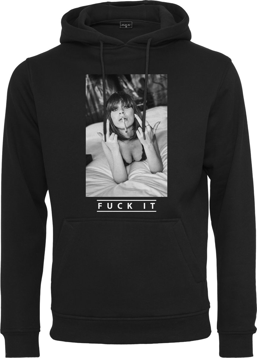 Φούτερ Fuck It 2.0 Mister Tee MT1301 Black