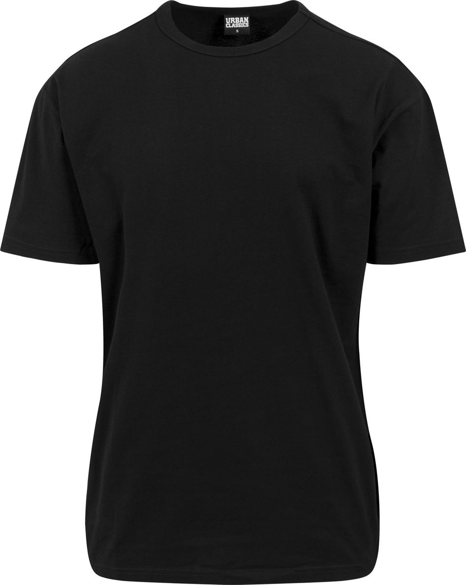 Oversized T-Shirt Tb1564 Urban Classics Μαύρο ανδρικά Basic T-Shirts Simple Wear Μπλουζάκια κοντομάνικα