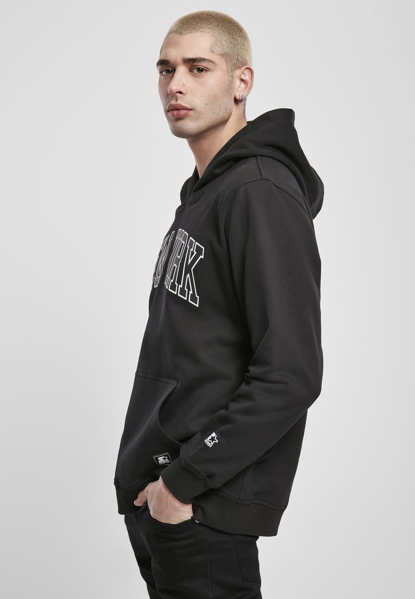 Φούτερ με Κουκούλα Starter New York St012 Black Outlet ανδρικά Simple Wear