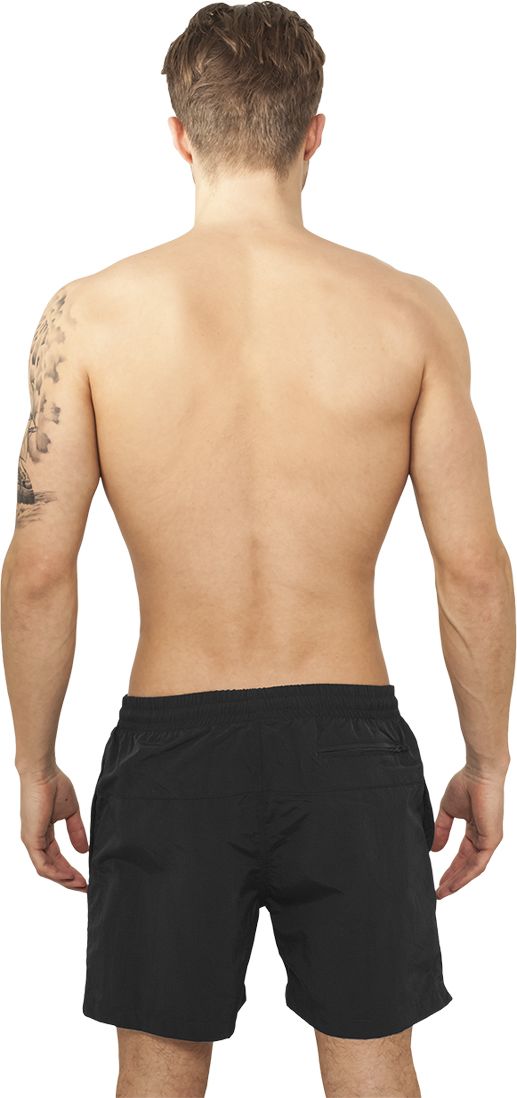 Μαγιό Σορτς Tb1026 Urban Classics Black ανδρικά Simple Wear