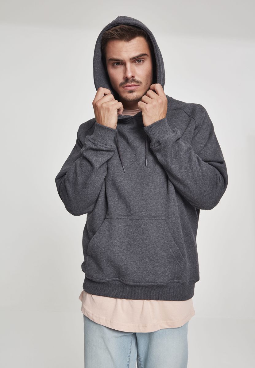 Blank Hoodie Φούτερ Urban Classics TB014 Charcoal
