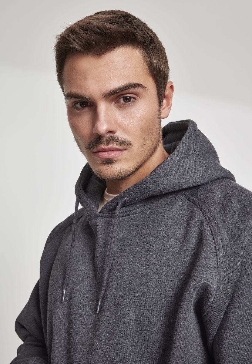 Blank Hoodie Φούτερ Urban Classics Tb014 Charcoal Outlet ανδρικά Simple Wear