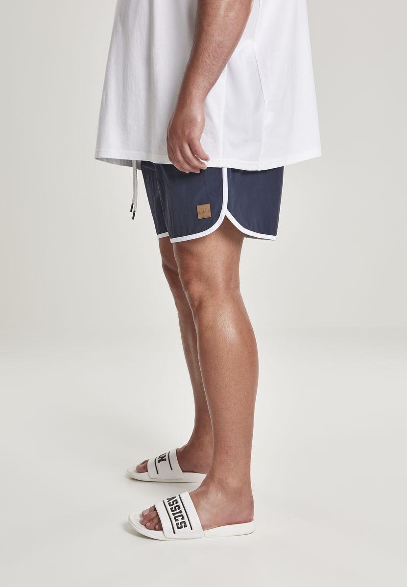 Μαγιό Σορτς Tb2050 Urban Classics Navy White Μπλε Λευκό ανδρικά Simple Wear