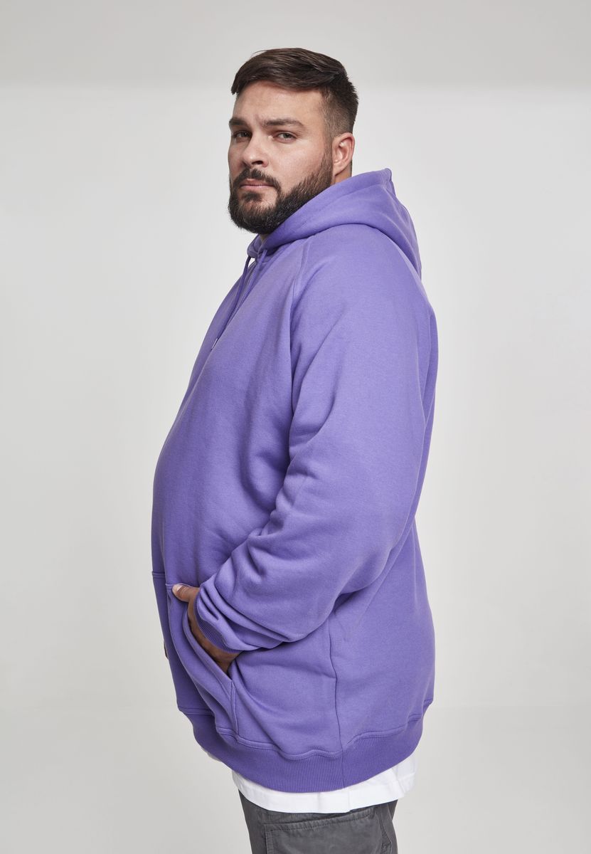 Blank Hoodie Φούτερ Urban Classics Tb014 Ultra Violet ανδρικά Simple Wear