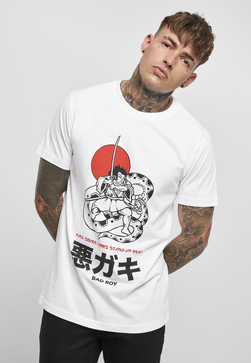 T-Shirt Bad Boy Stand Up Tee Mister Tee MT1465-00220 White