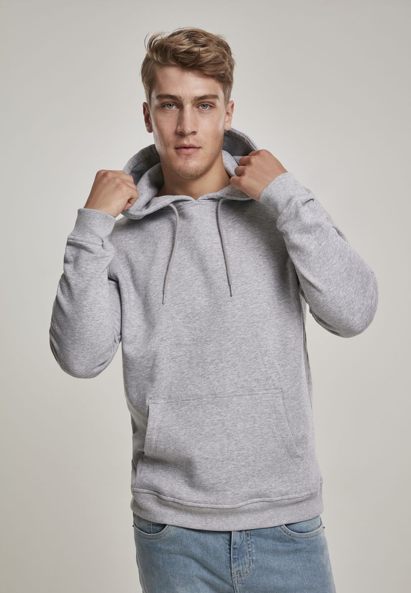 Φούτερ με Κουκούλα Organic Basic Hoodie TB3086 Urban Classics Γκρι