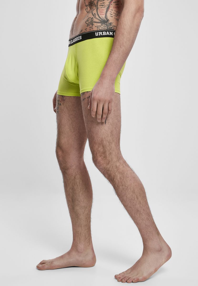 Ανδρικά Μποξεράκια Tb3708 Urban Classics Island Aop Lime Grey Μπλε Γκρι ανδρικά Εσώρουχα Simple Wear