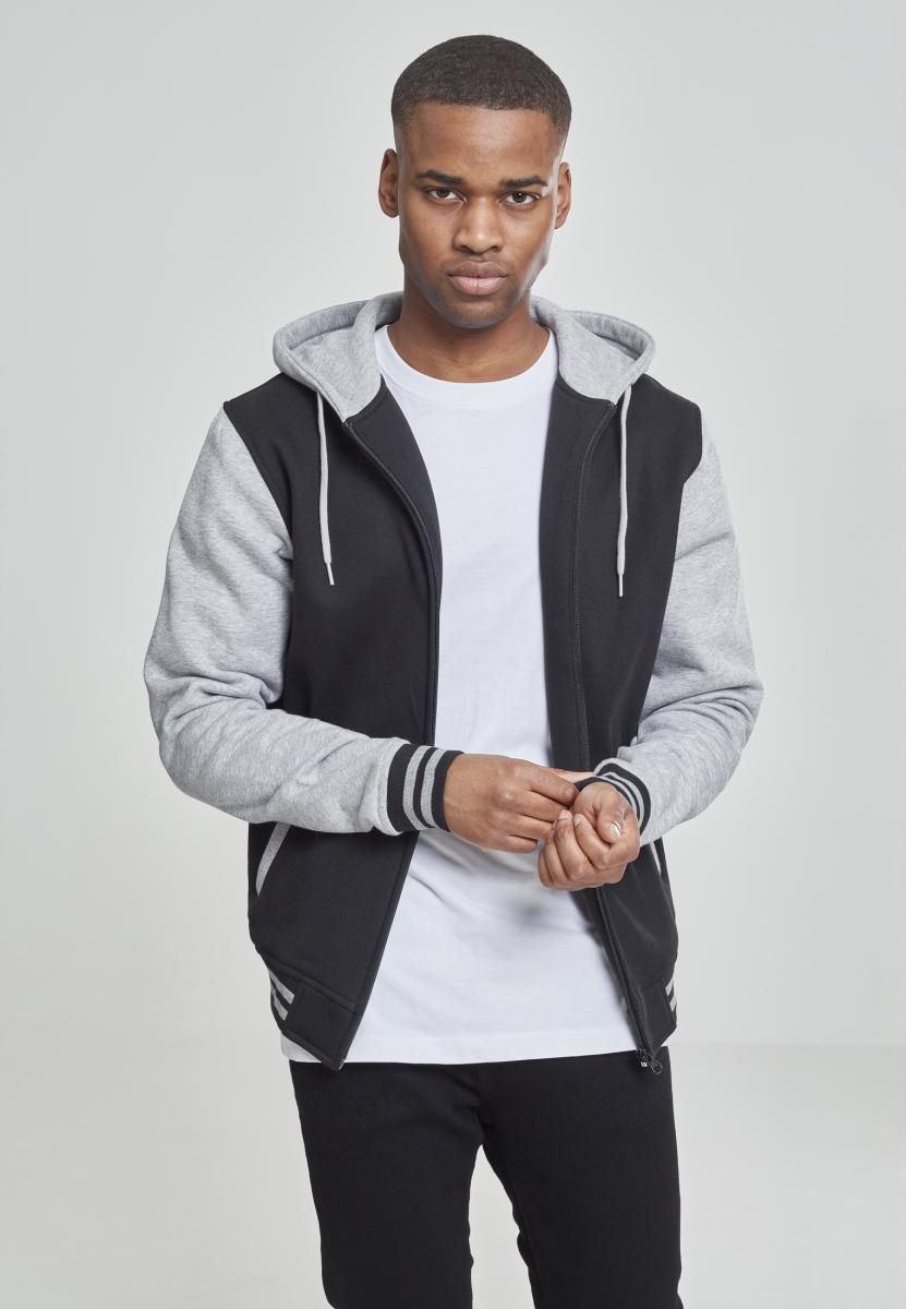 Ζακέτα TB287 Urban Classics Black/Grey Μαύρο/Γκρι
