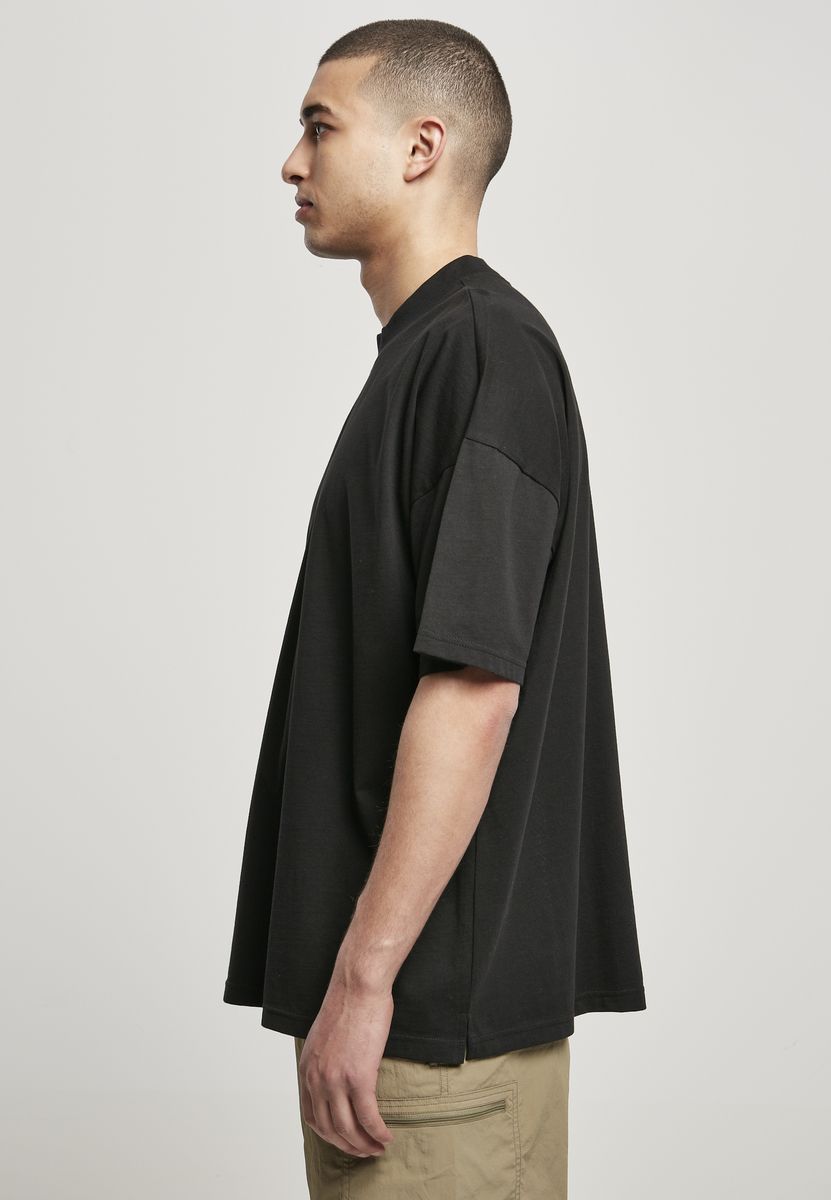 Oversized T-Shirt Tb4409 Urban Classics Black ανδρικά Basic T-Shirts Simple Wear Μπλουζάκια κοντομάνικα
