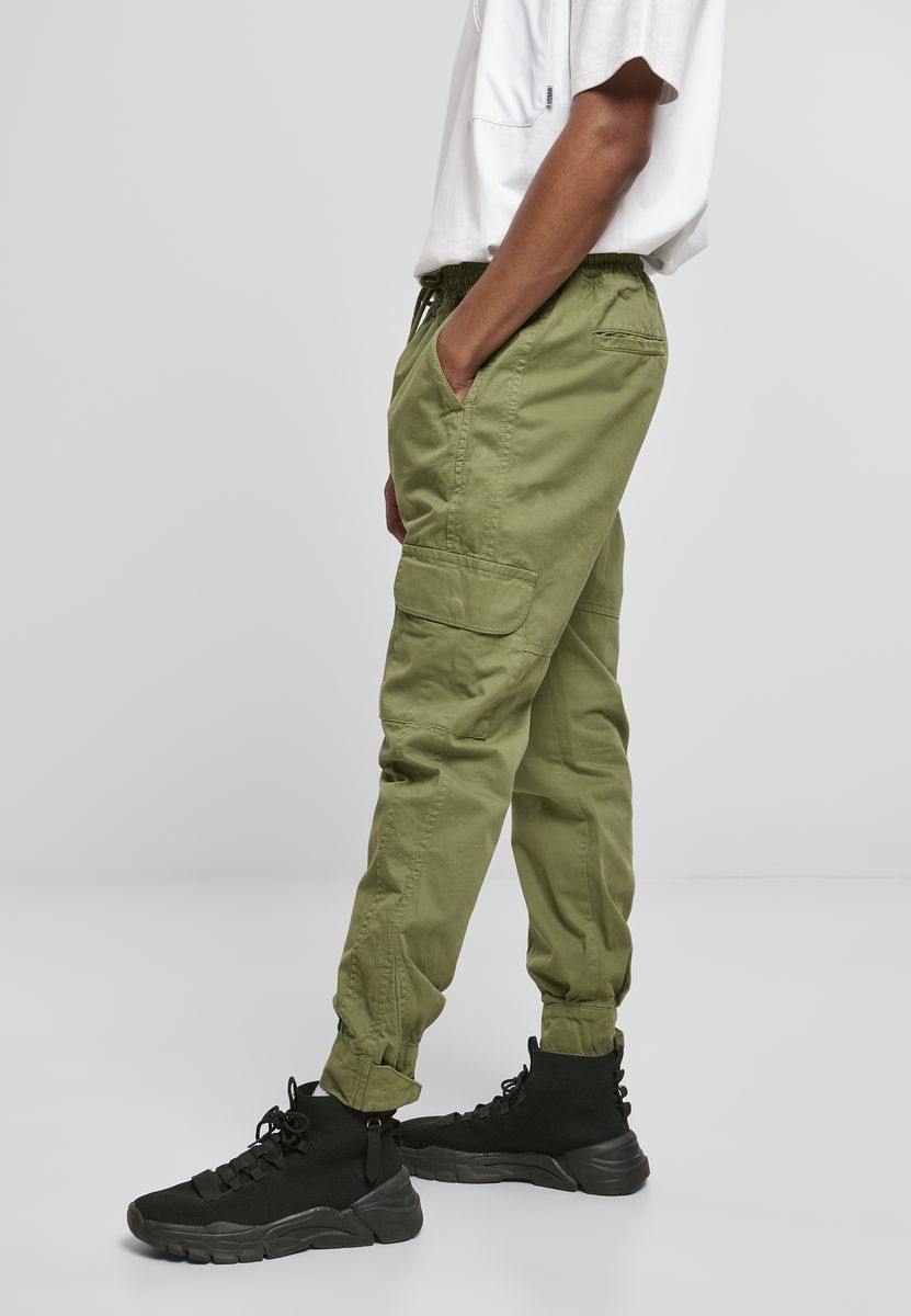 Παντελόνι Φόρμας Military Jogg Tb4127 Urban Classics New Olive ανδρικά Παντελόνια Simple Wear