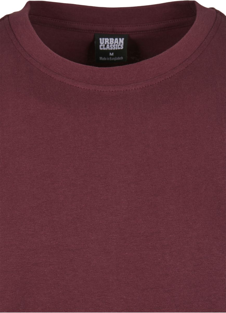 Oversized T-Shirt Tb1778 Urban Classics Heavy Cotton Cherry ανδρικά Basic T-Shirts Simple Wear Μπλουζάκια κοντομάνικα