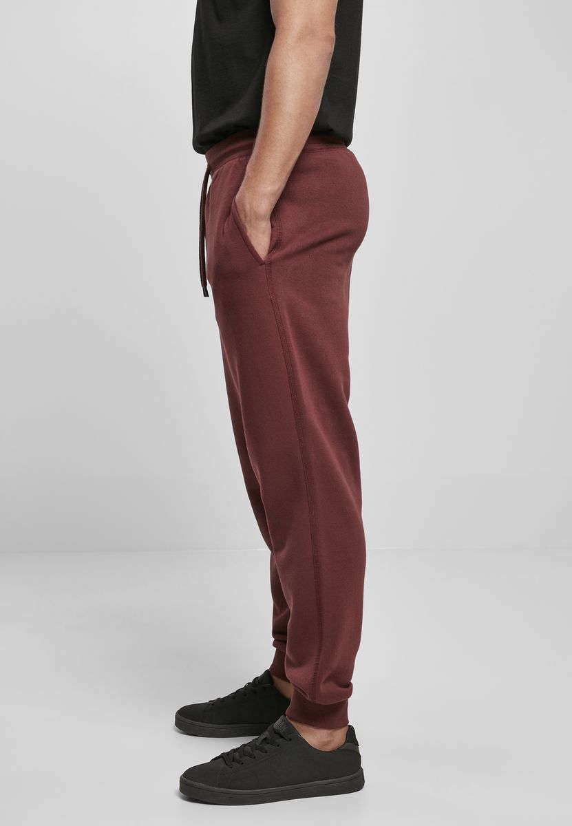 Basic Sweatpants Urban Classics Tb1582 Cherry ανδρικά Παντελόνια Simple Wear