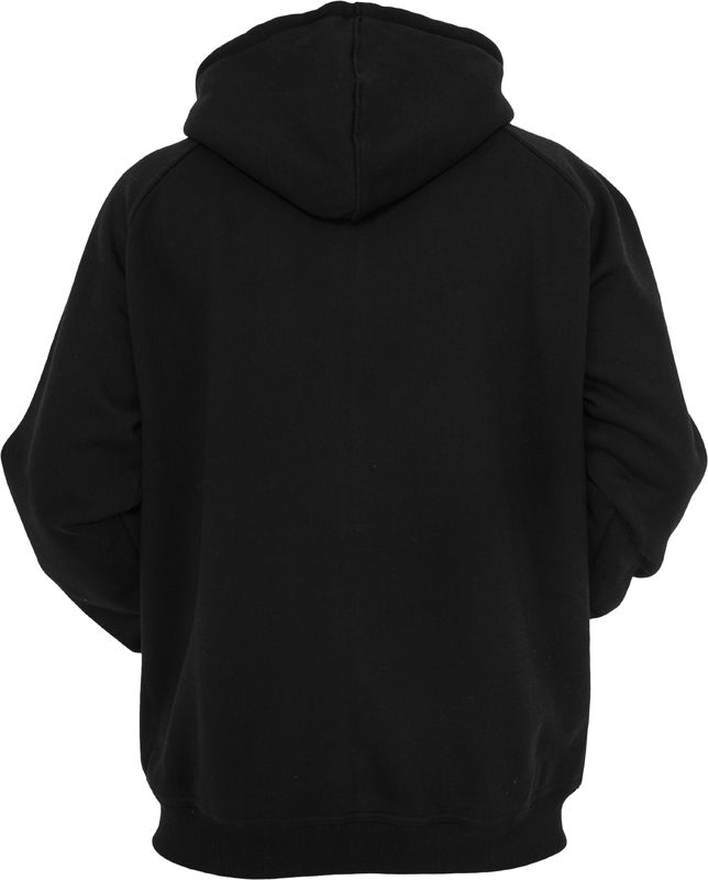 Ζακέτα με Κουκούλα Tb014C-00007 Urban Classics Black ανδρικά Φούτερ Simple Wear