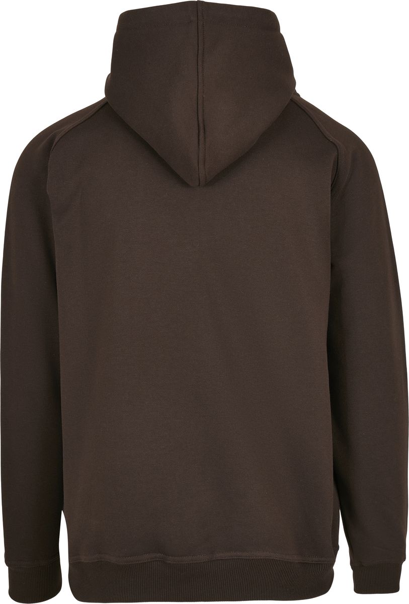 Blank Hoodie Φούτερ Urban Classics Tb014 Brown ανδρικά Simple Wear