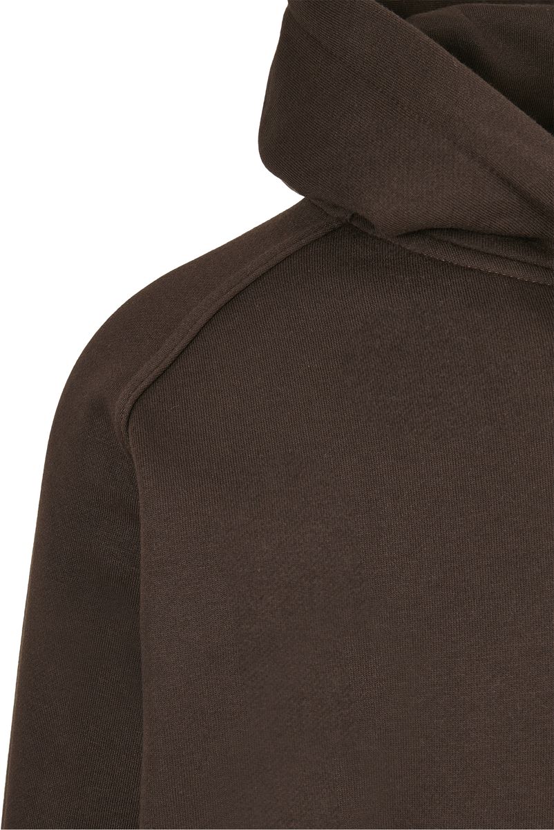 Blank Hoodie Φούτερ Urban Classics Tb014 Brown ανδρικά Simple Wear