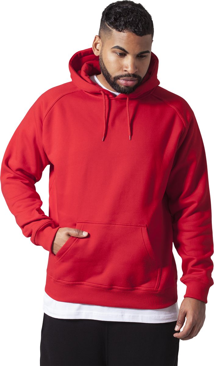 Blank Hoodie Φούτερ Urban Classics TB014 Red