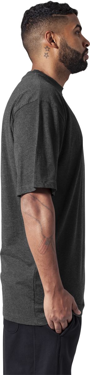 T-Shirt Tall Tee Tb006 Urban Classics Charcoal ανδρικά Basic T-Shirts Simple Wear Μπλουζάκια κοντομάνικα