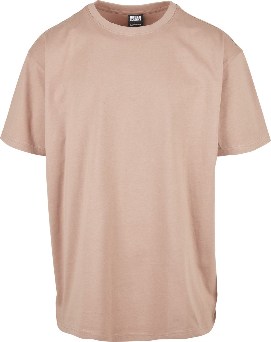 Oversized T-Shirt Tb1778 Urban Classics Heavy Cotton Amber ανδρικά Basic T-Shirts Simple Wear Μπλουζάκια κοντομάνικα