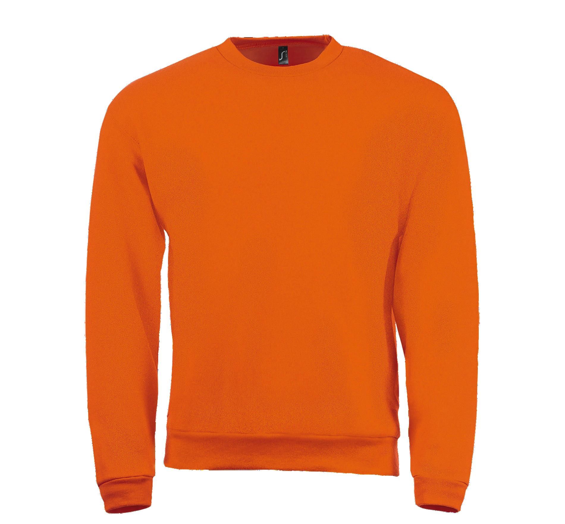 Φούτερ Crewneck 01168 SOL'S Spider Πορτοκαλί