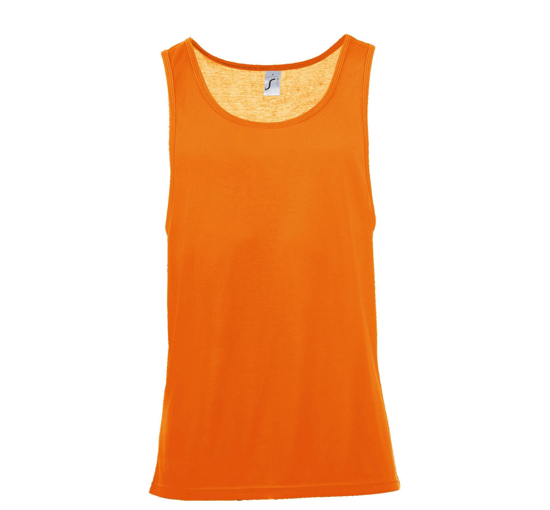 Αμάνικο T-Shirt 01223 SOL'S Jamaica Neon Πορτοκαλί
