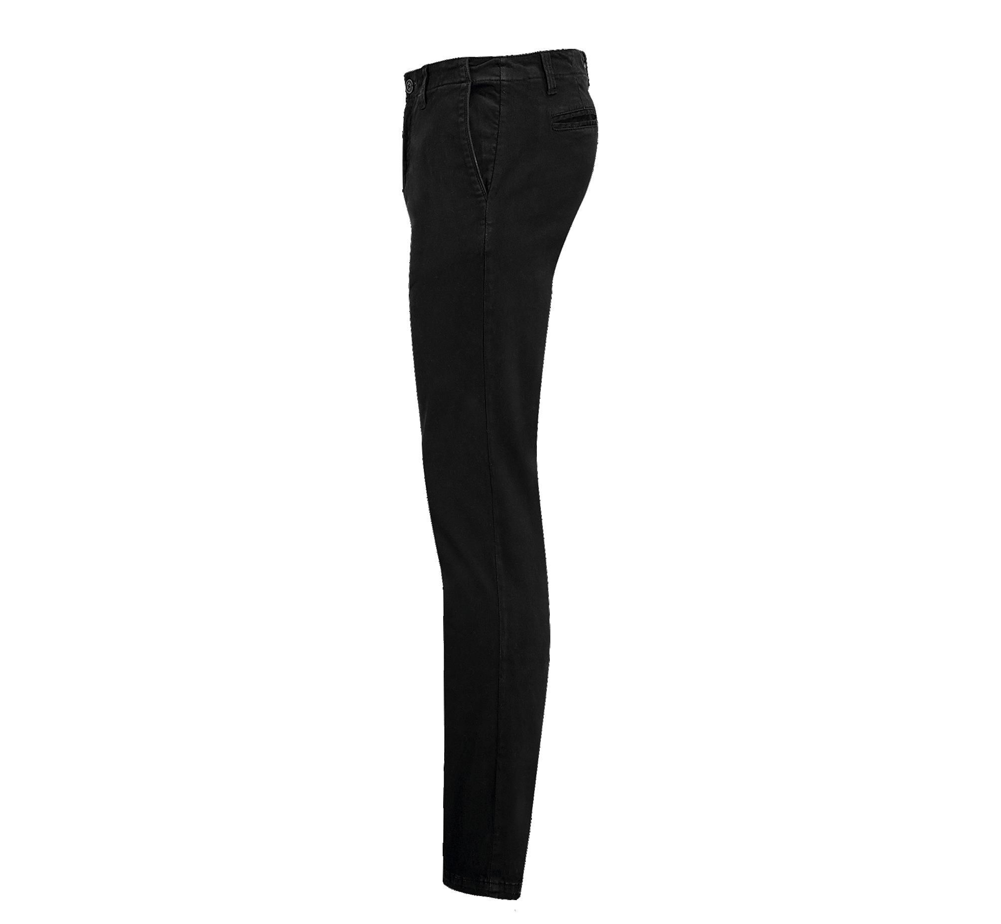 Ανδρικό Παντελόνι 01424-312 Sol&Apos S Jules Men Black ανδρικά Παντελόνια Simple Wear