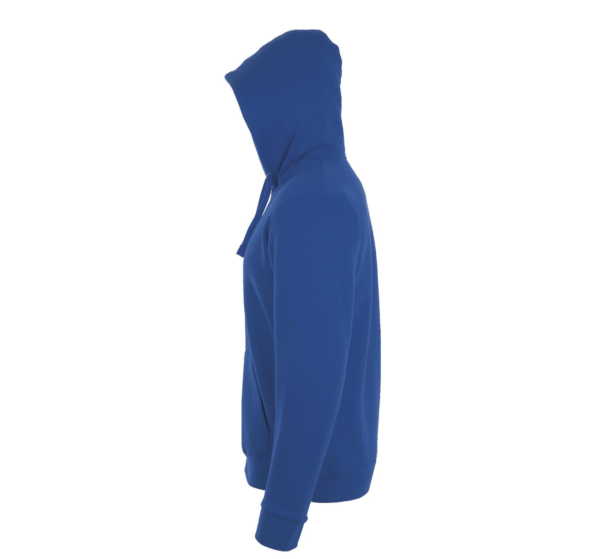 Ζακέτα Φούτερ με Κουκούλα Zip Hoodie 01714 Sol&Apos S Stone Royal Blue ανδρικά Simple Wear