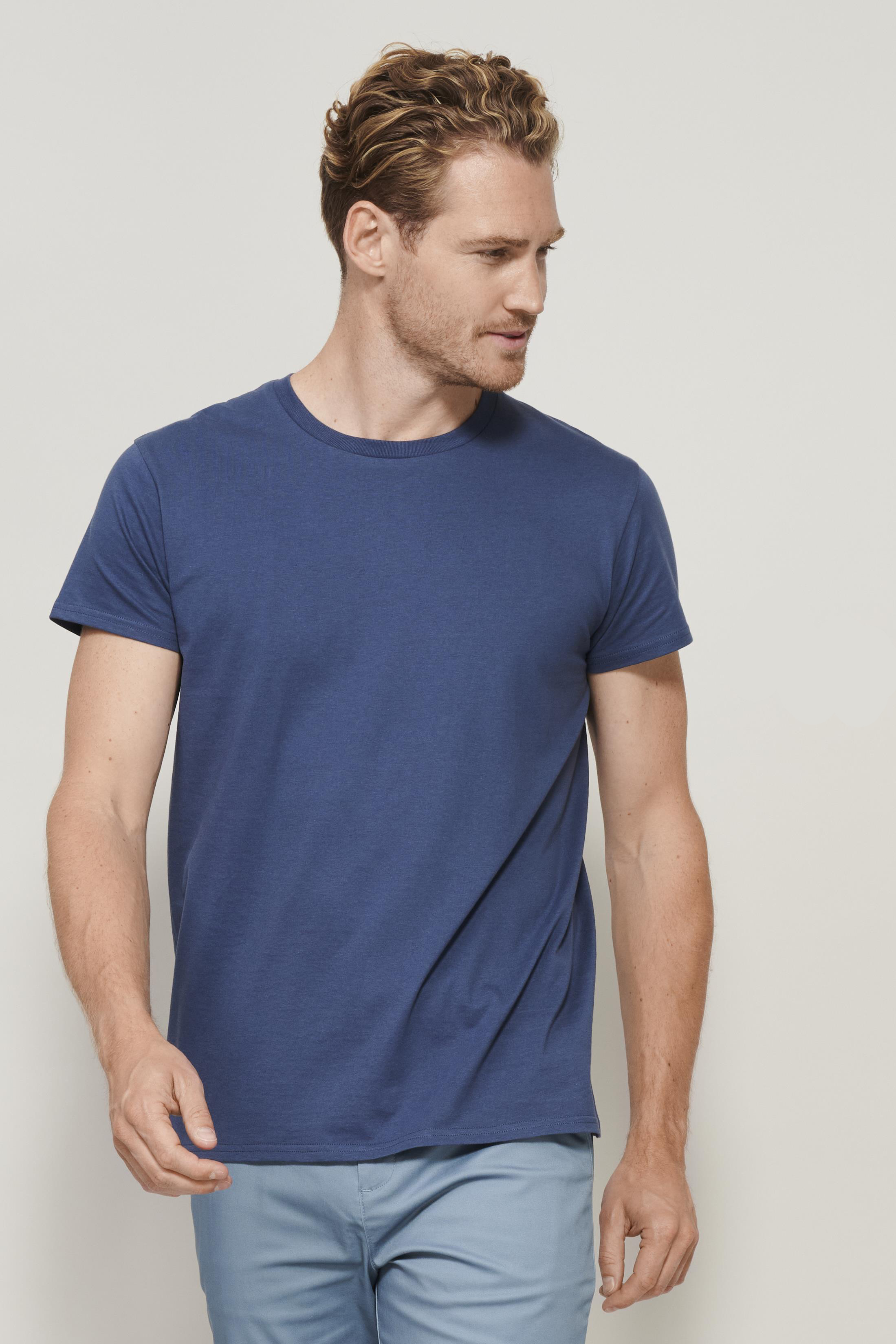 Ανδρικό Organic T-Shirt 03582 SOL'S Crusader Denim