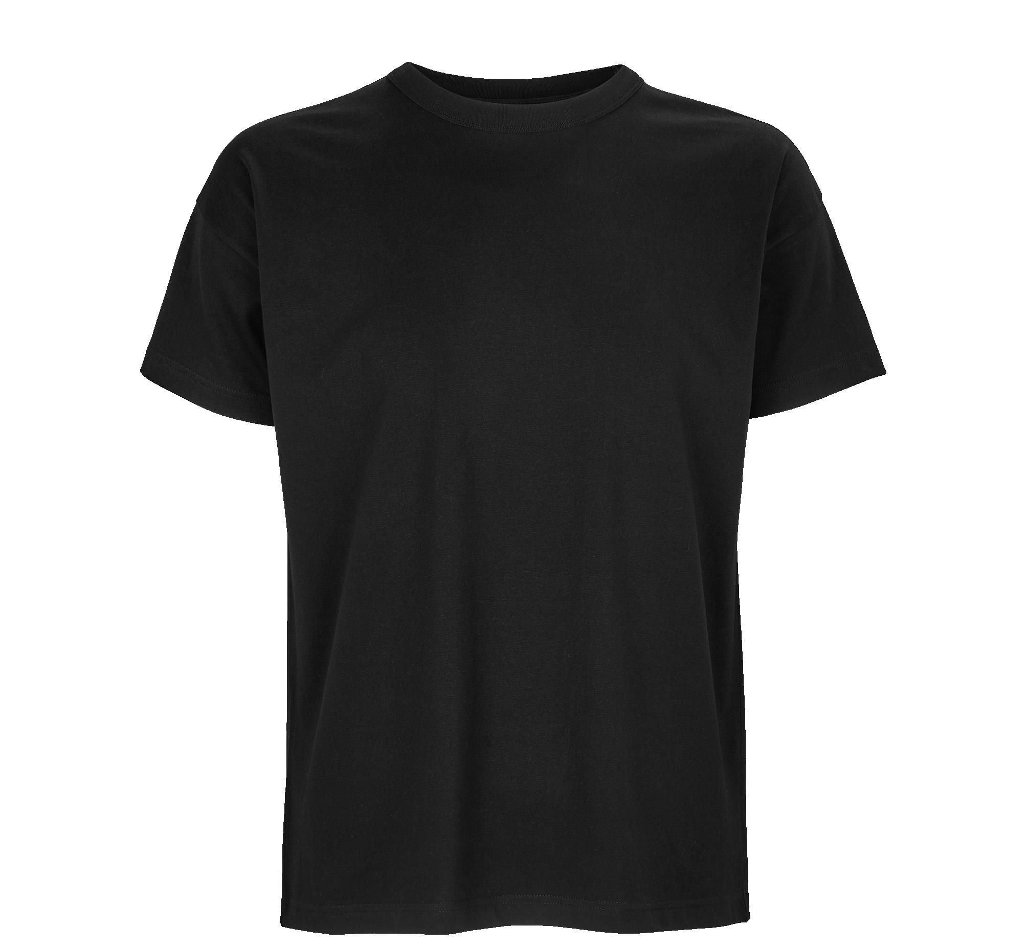 Ανδρικό Oversized T-Shirt 03806 SOL'S Boxy από Οργανικό Βαμβάκι Deep Black