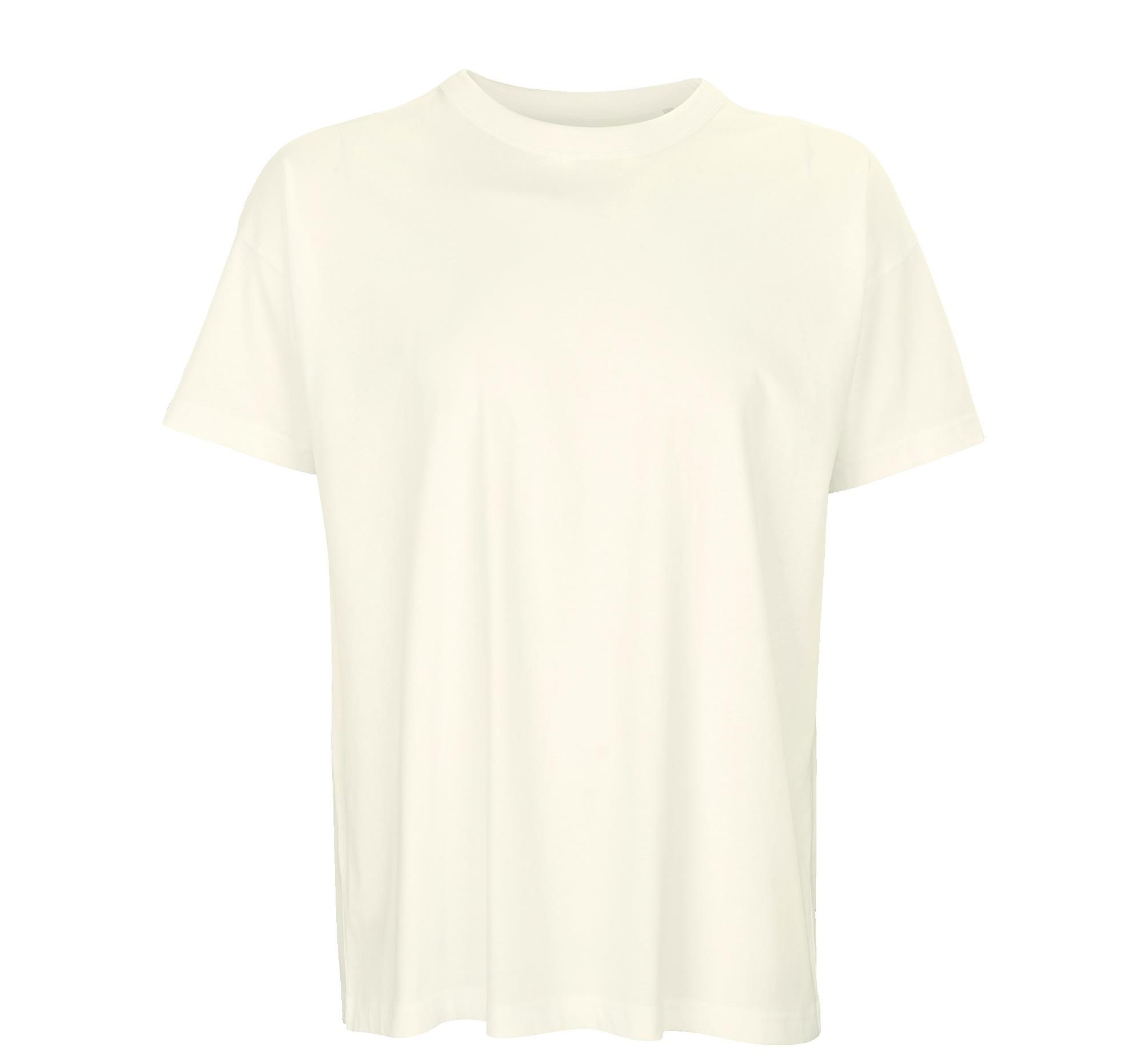 Ανδρικό Oversized T-Shirt 03806 SOL'S Boxy από Οργανικό Βαμβάκι Off