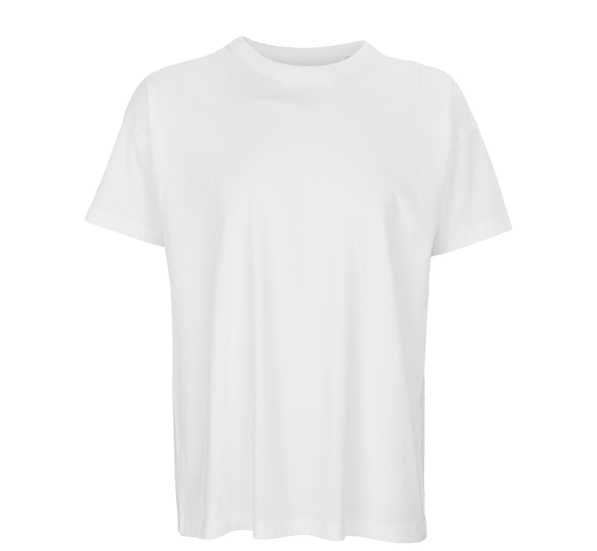 Ανδρικό Oversized T-Shirt 03806 Sol&Apos S Boxy από Οργανικό Βαμβάκι White ανδρικά Basic T-Shirts Simple Wear Μπλουζάκια κοντομάνικα