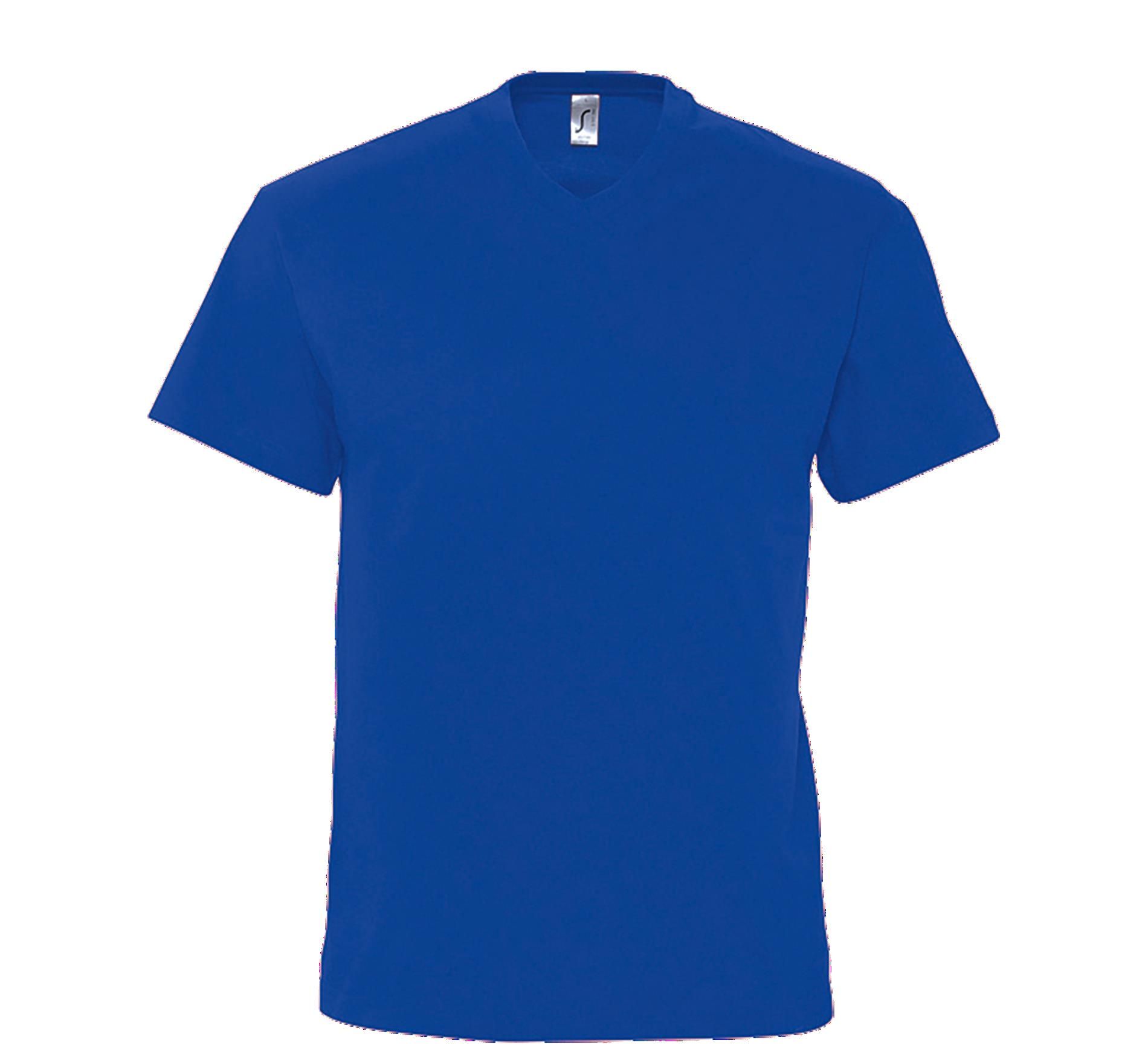 Ανδρικό T-Shirt Victory 11150 SOL'S V-Neck Royal Blue