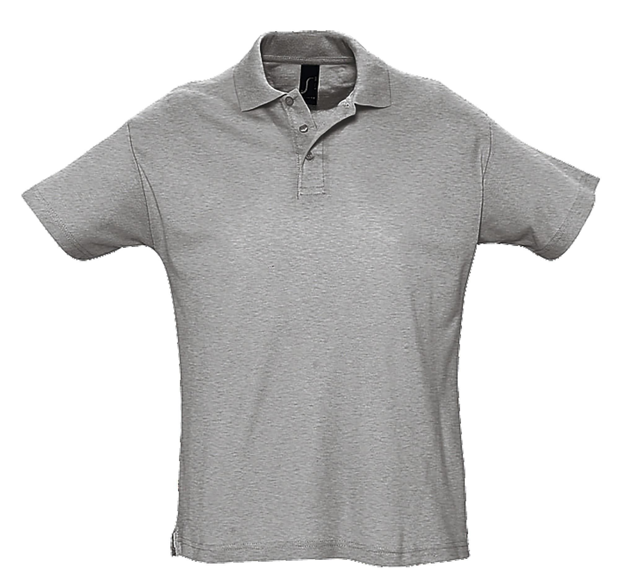 Ανδρική Μπλούζα Polo 11342 SOL'S Summer II Grey Melange