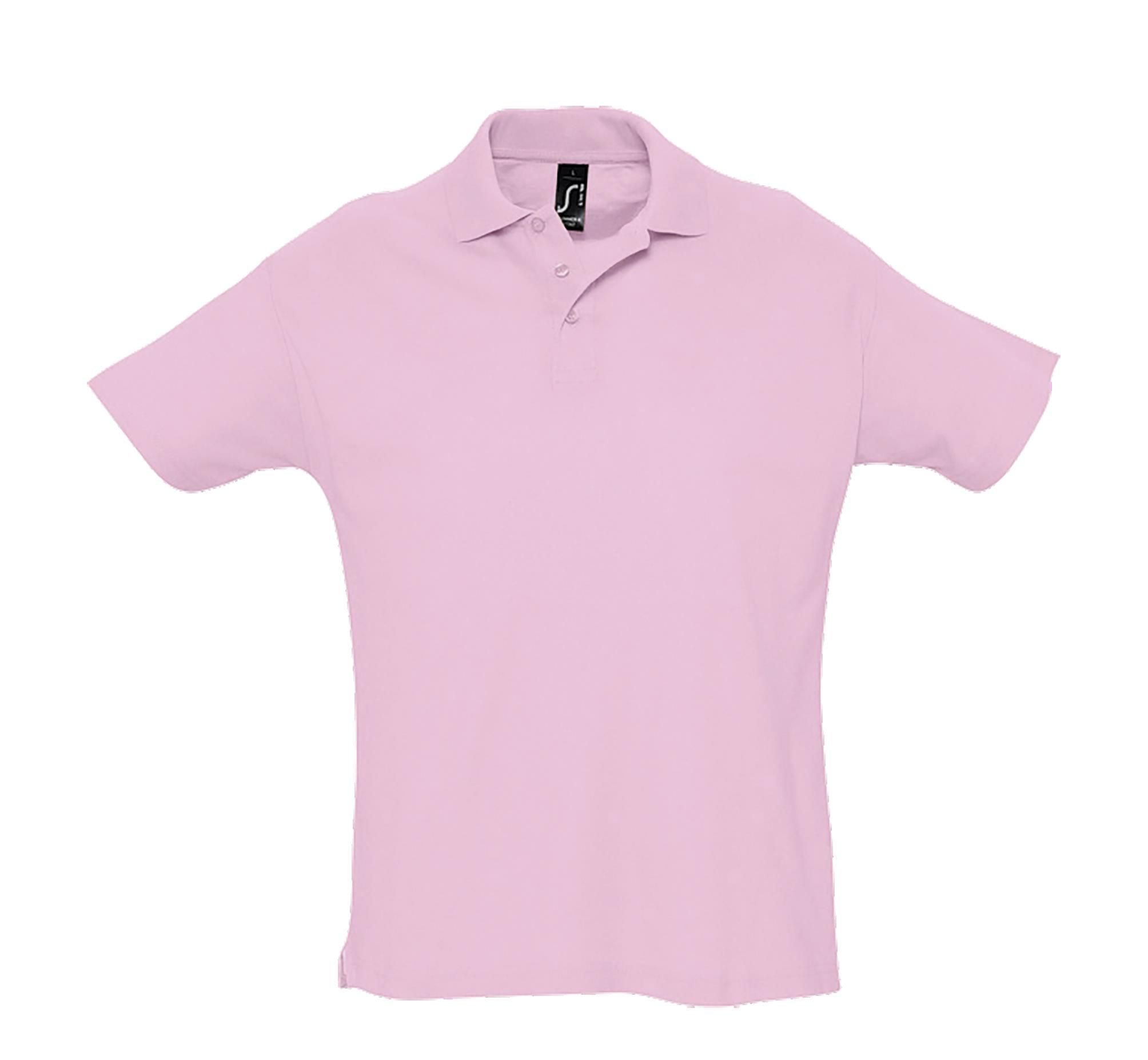 Ανδρική Μπλούζα Polo 11342 SOL'S Summer II Ροζ
