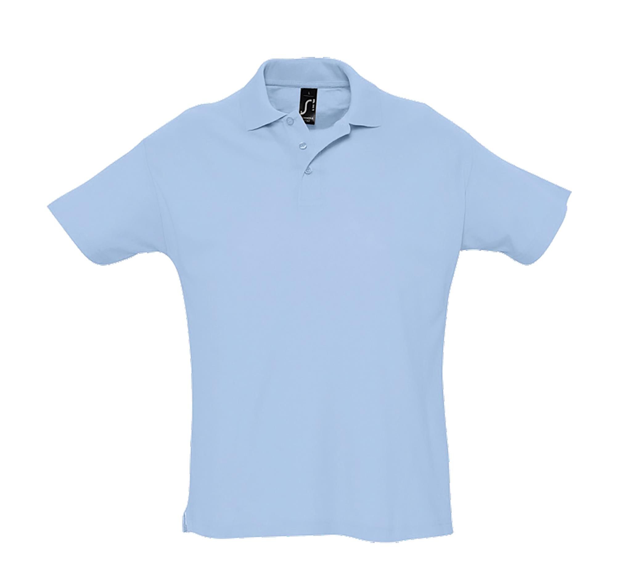 Ανδρική Μπλούζα Polo 11342 SOL'S Summer II Sky Blue Pique