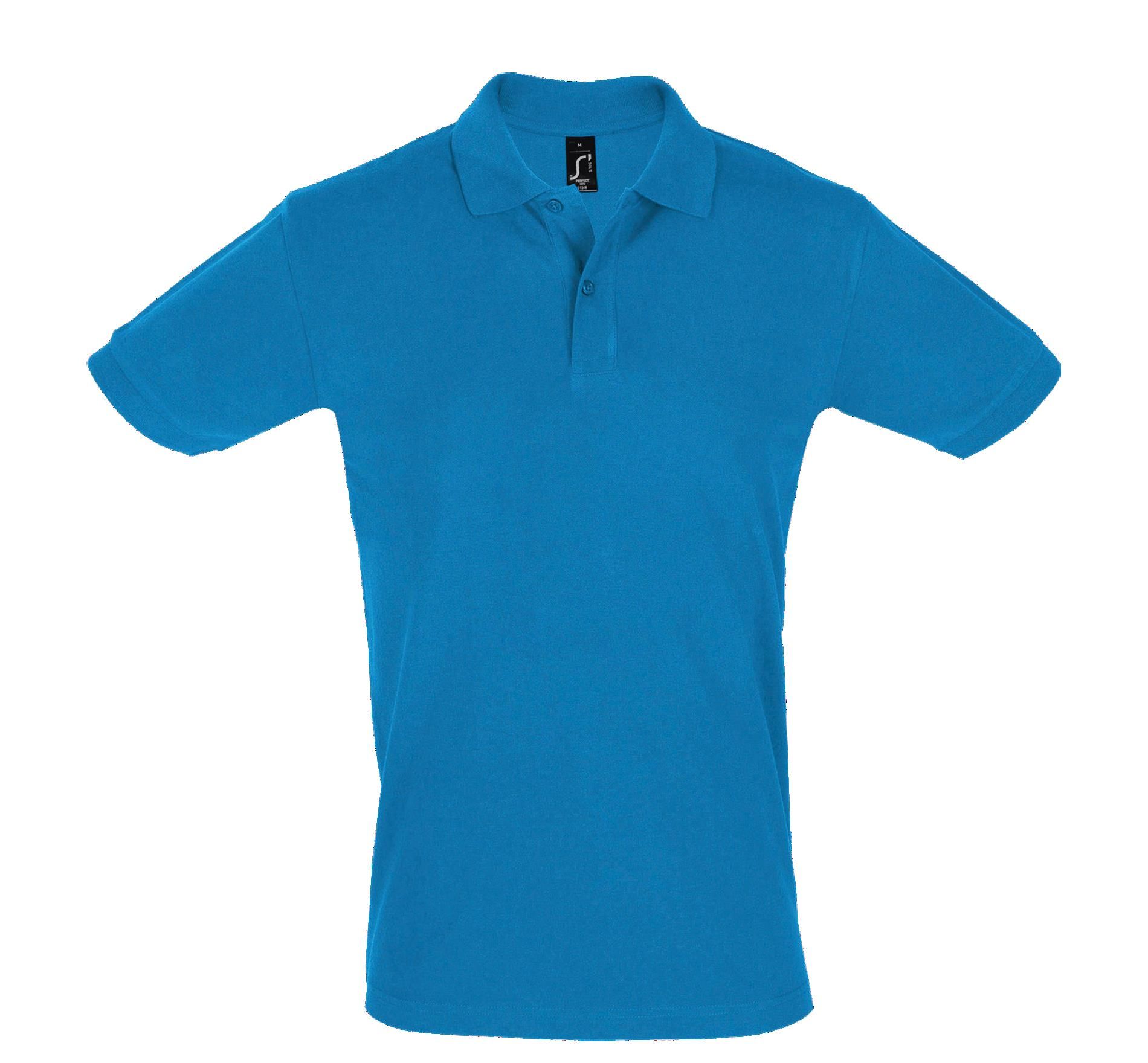 Ανδρική Μπλούζα Polo 11346 SOL'S Perfect Men Aqua