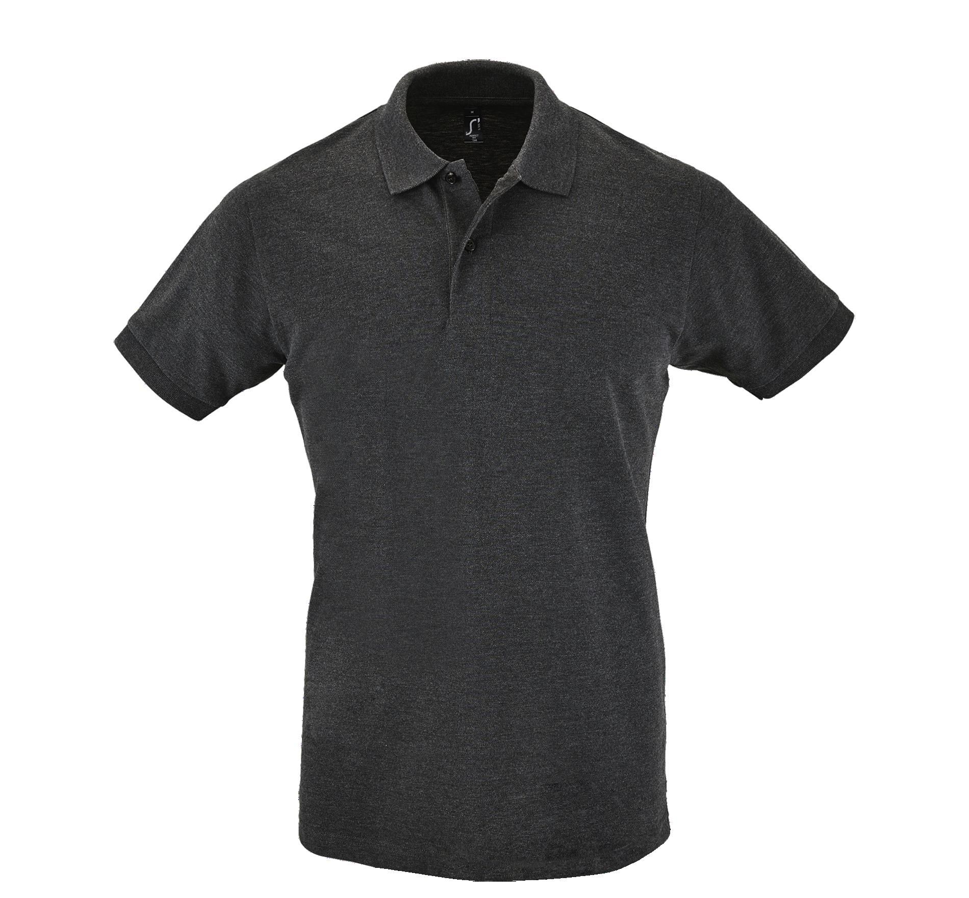 Ανδρικό Polo Πικέ 11346 SOL'S Perfect Men Charcoal Melange