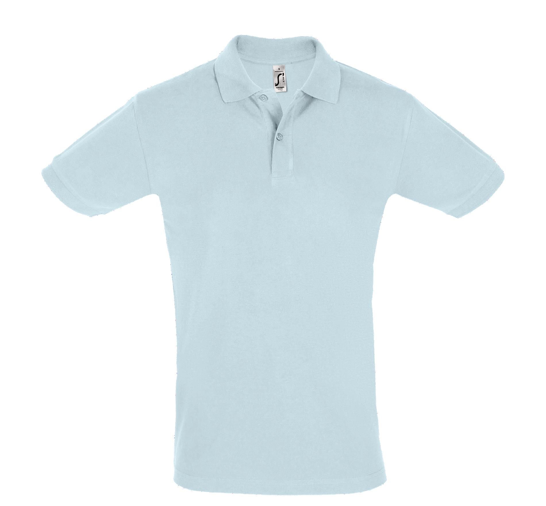 Ανδρικό Polo Πικέ 11346 SOL'S Perfect Men Creamy Blue