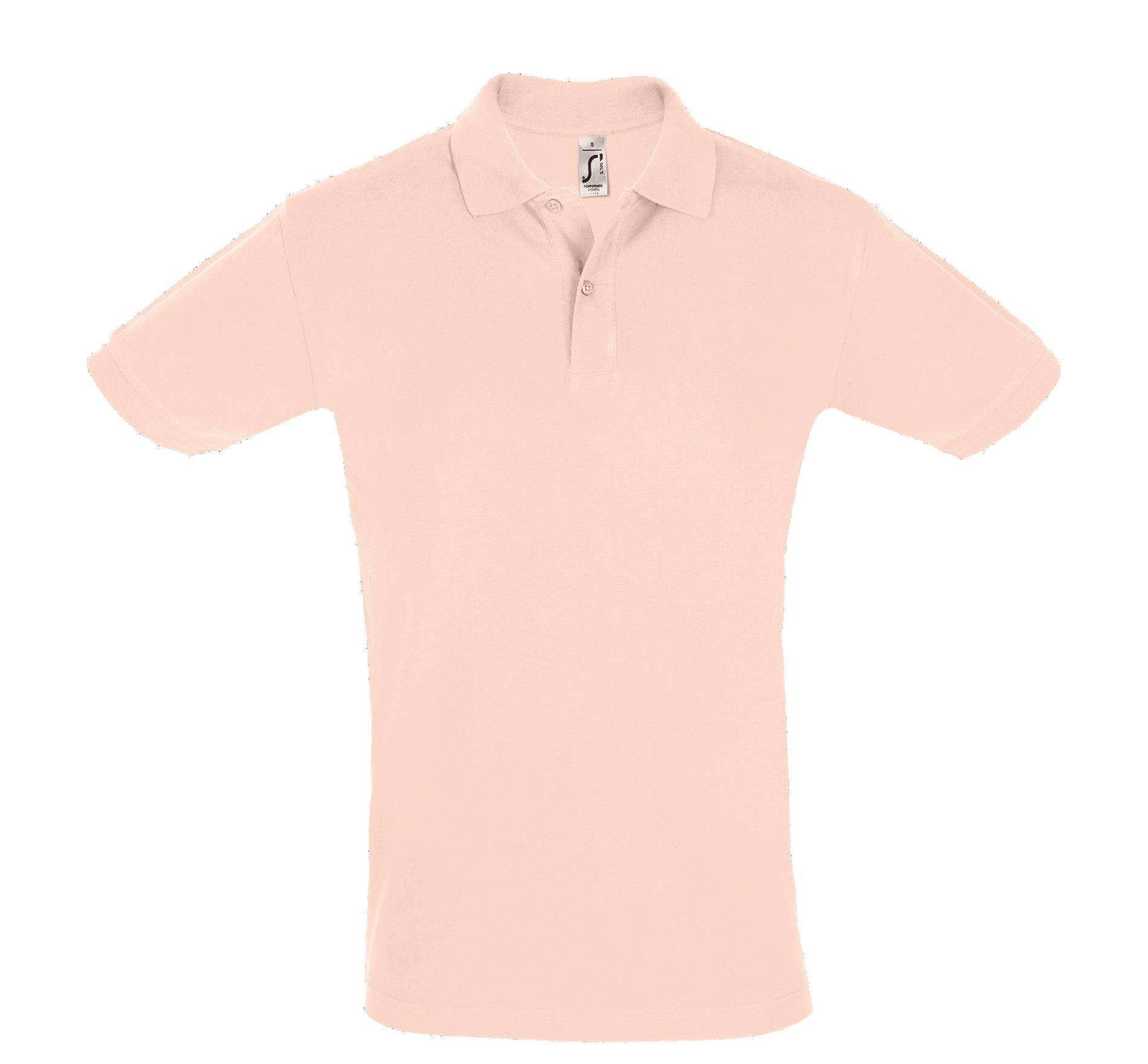 Ανδρικό Polo Πικέ 11346 SOL'S Perfect Men Creamy Ροζ