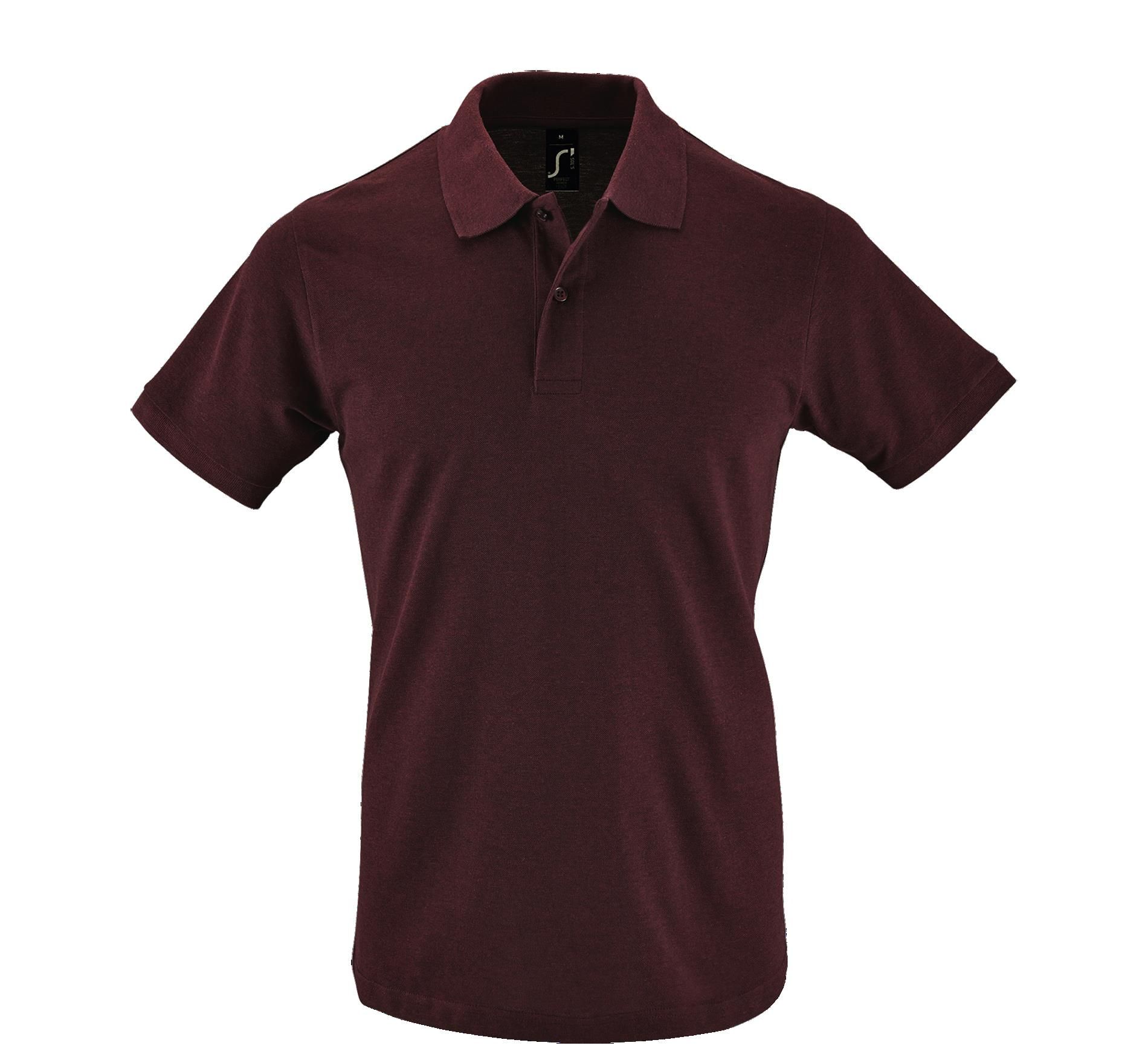 Ανδρικό Polo Πικέ 11346 SOL'S Perfect Men Heather Oxblood