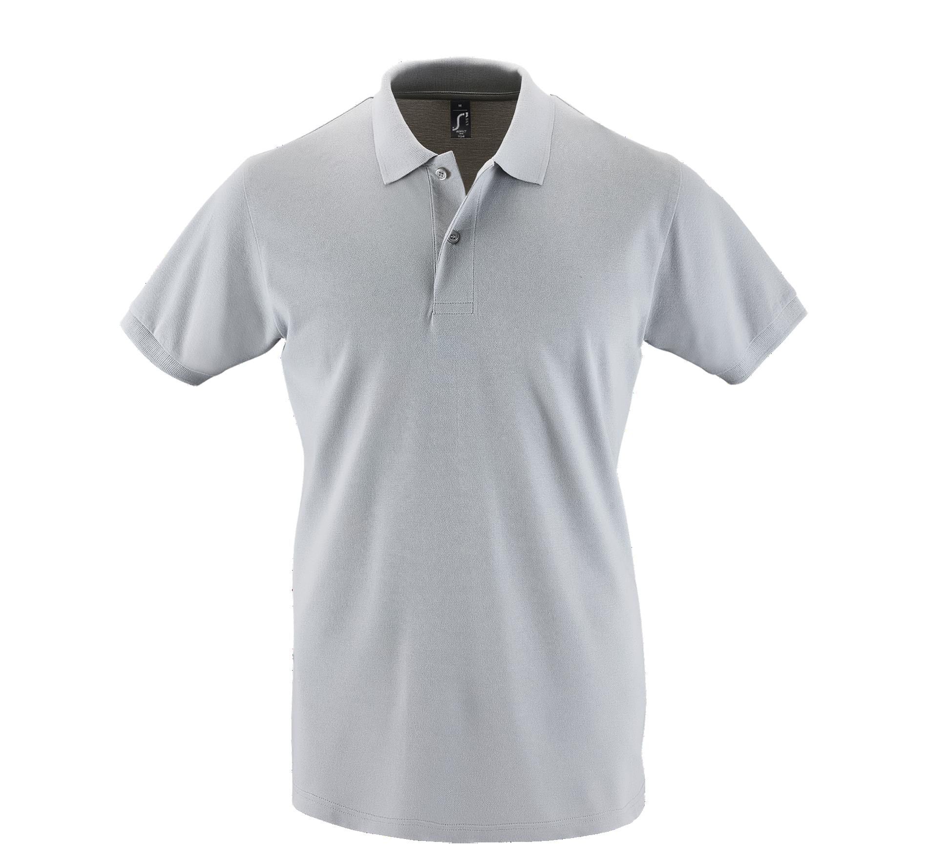 Ανδρικό Polo Πικέ 11346 SOL'S Perfect Men Pure Grey