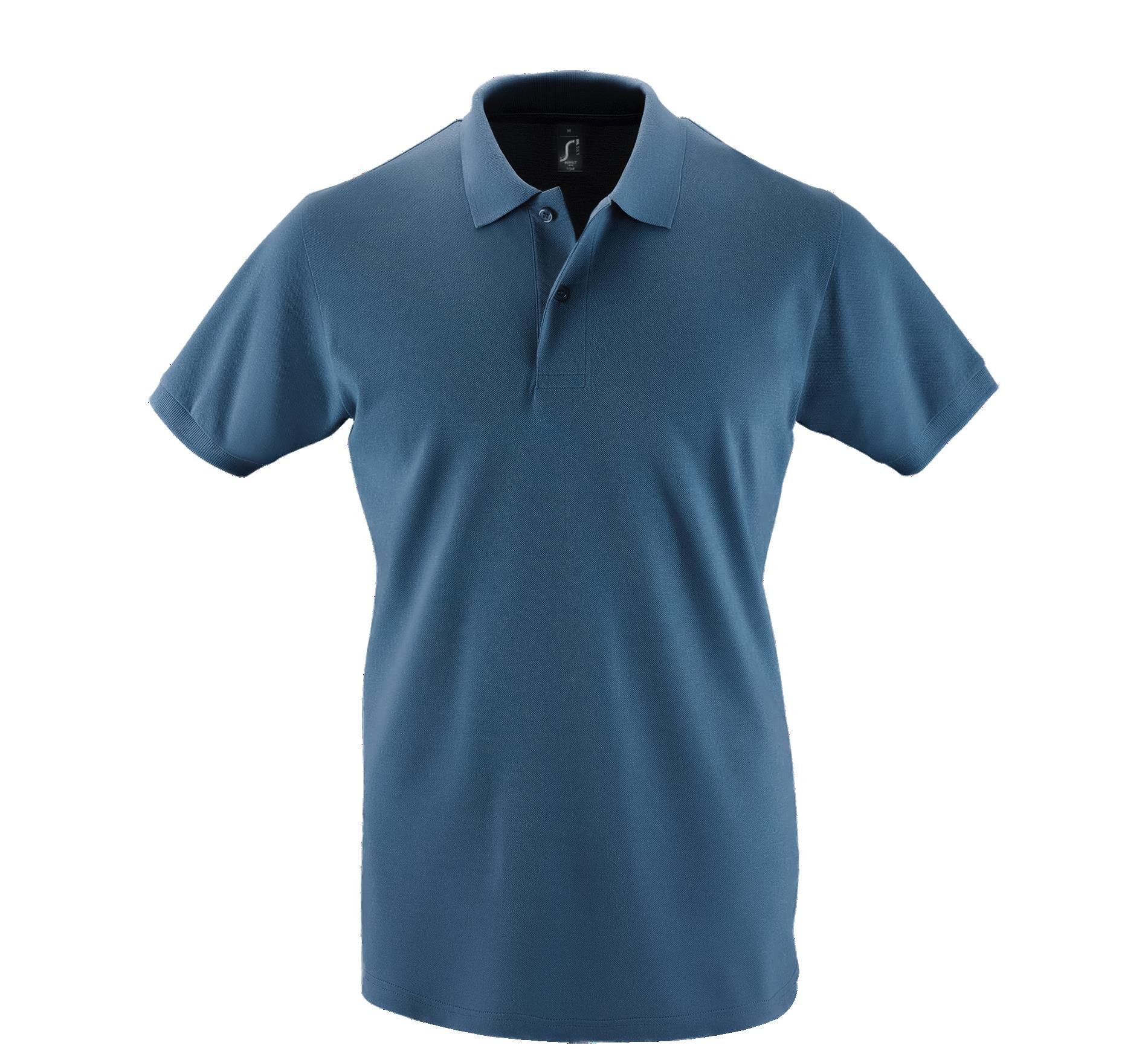 Ανδρικό Polo Πικέ 11346 SOL'S Perfect Men Slate Blue
