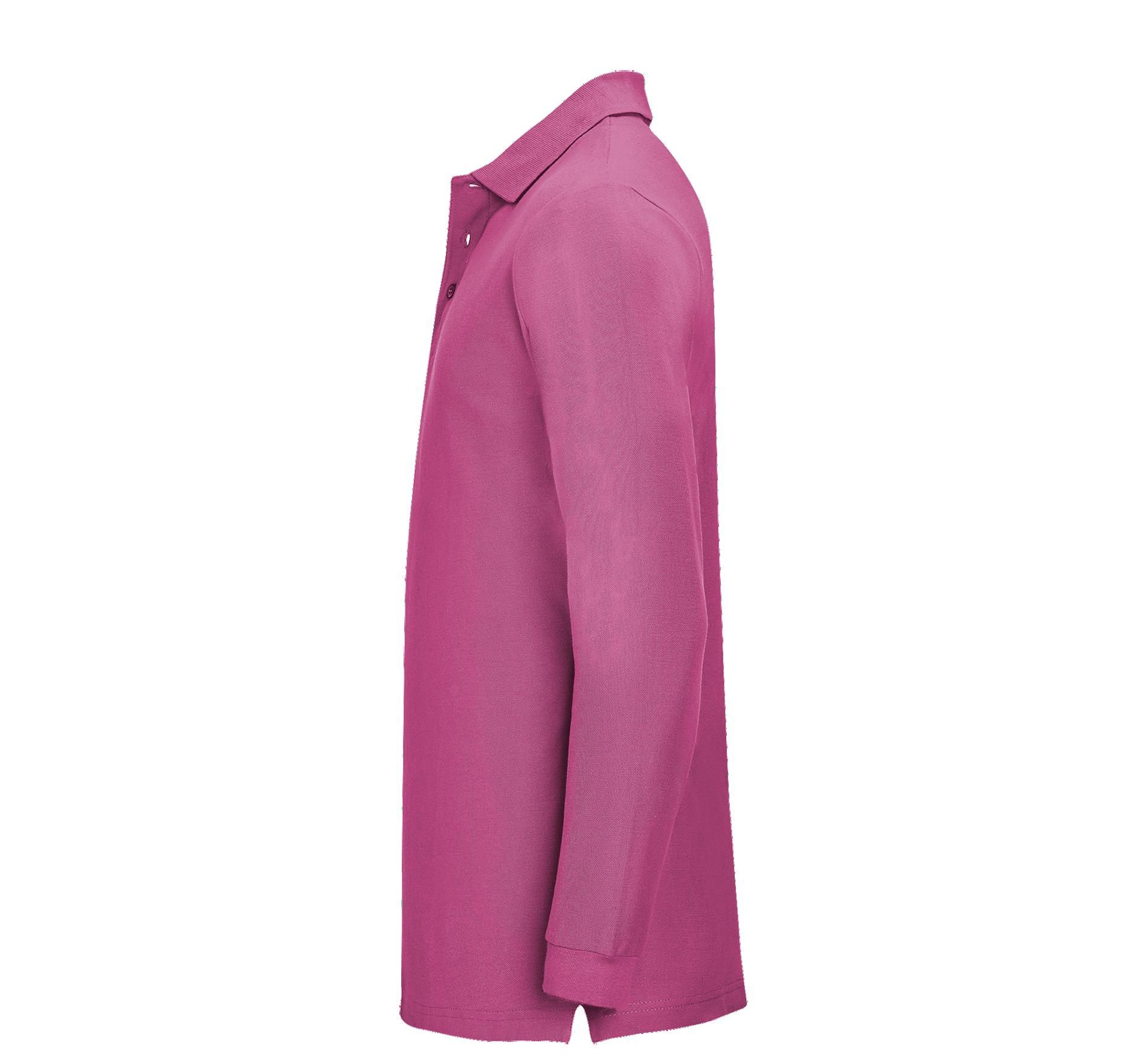 Ανδρική Μπλούζα Polo 11353 Sol&Apos S Winter Ii Μακρυμάνικη Πικέ Flash Pink ανδρικά Μπλούζες Simple Wear